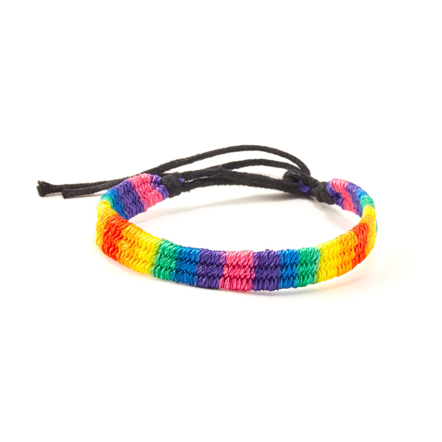Charm Lgbt Rainbow Touw Armbanden Voor Paar Trots Gay Vrouwen Mannen Handgemaakte Geweven Gevlochten String Vriendschap Minnaar Sieraden: 7