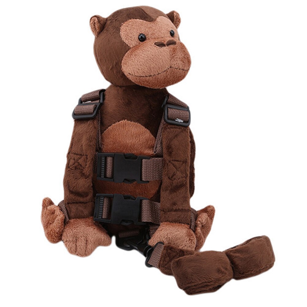 Toy Kid Keeper Plush Backpack Child Anti-lost Adjustable Leash Monkey Baby Walking Toddler Practical Animal Safety Harness