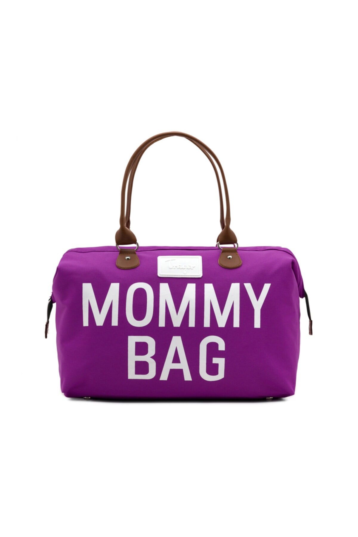 Baby Tote Bag For Mothers Nappy Maternity Diaper Mommy Bag Storage Organizer Changing Carriage Babycare Backpack: Purple