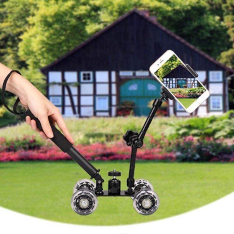 Sportcamera fotografie railwagen vierwielig zwart ultra-stil desktop mini mini spiegelreflexcamera kar