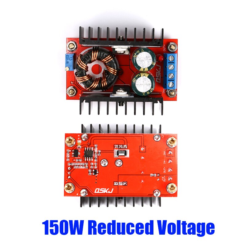 DC 9A 300W 150W Boost Converter Step Down Buck Converter Power module DC 0-100V 10A Digital Voltmeter Ammeter Dual Display: 150W Module