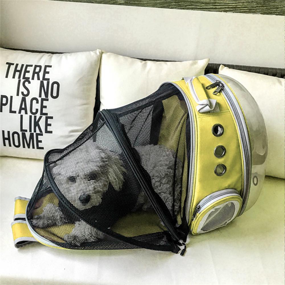 Tragbare Haustier Katze Rucksack Faltbare Multi-Funktion Haustier Hund Träger Tasche Große Raum Kapsel blasiert Schulter Haustier Rucksack Zelt käFeige