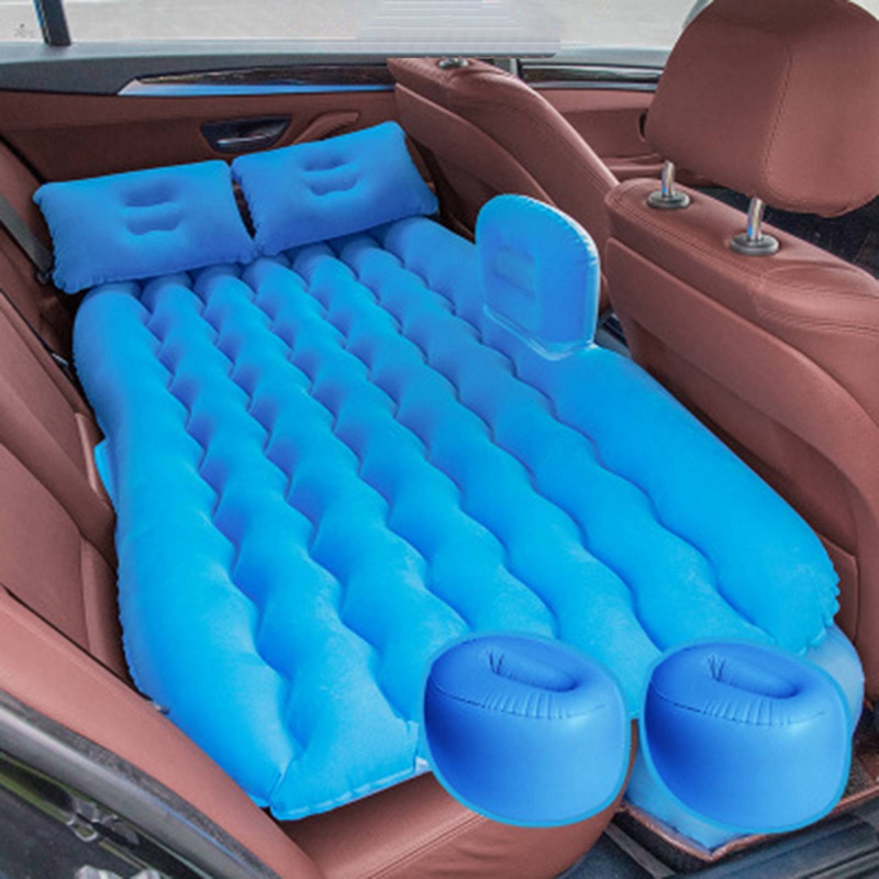 Colchón inflable multifuncional para coche, cama de viaje Universal para SUV, asientos de coche, cama multifuncional para acampar al aire libre y playa