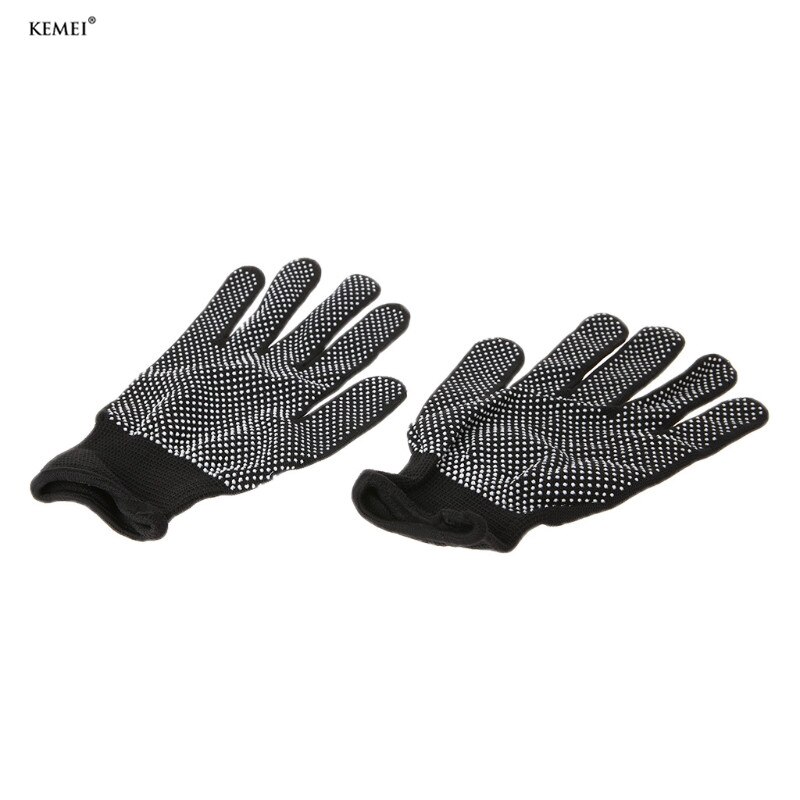 2pcs Heat Resistant Protective Glove Hair Styling For Curling Straight Flat Iron