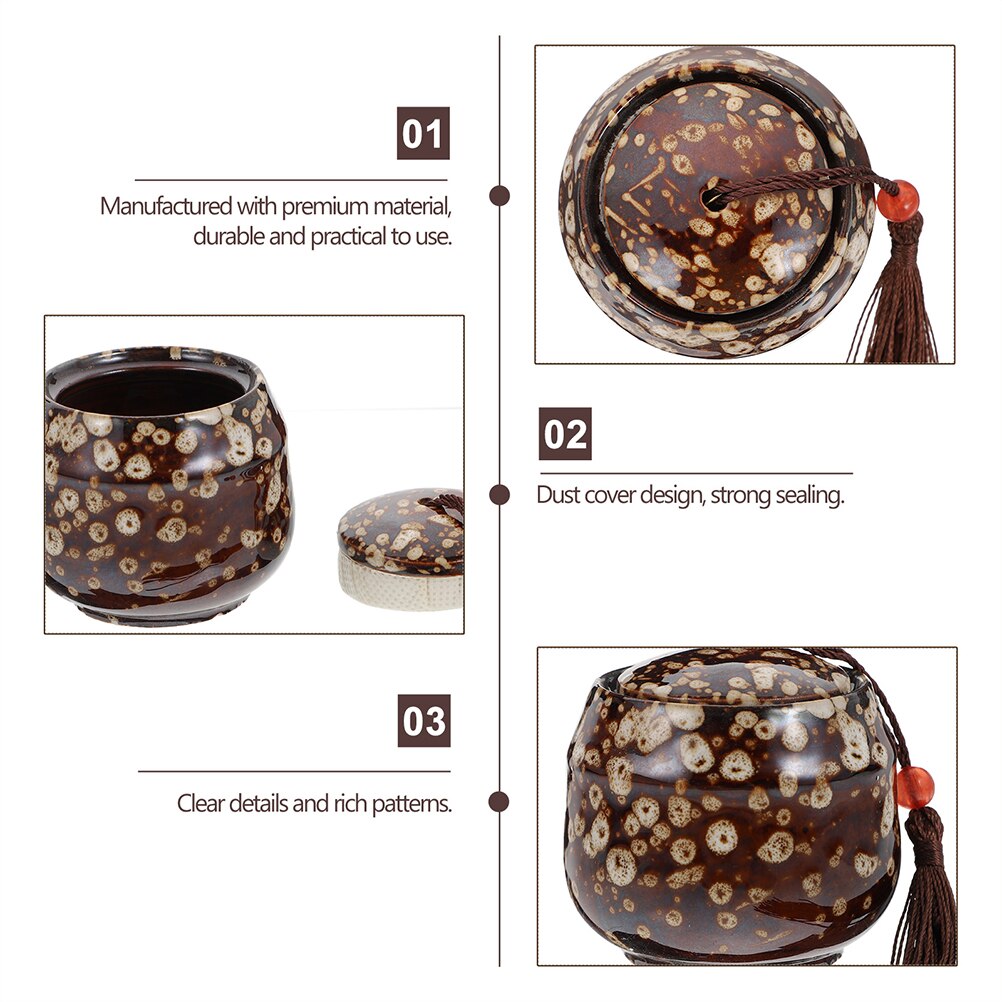 2 Pcs DIY Candle Making Jars Ceramic Candle Container Sealed Candle Storage Jars