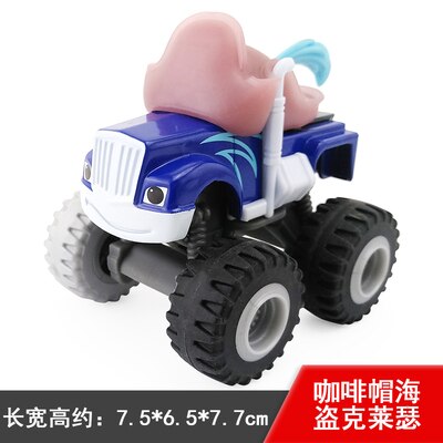 METAL Diecast Blazer Car Toys Russian Miracle Crusher Truck Vehicles Figure Toys For Children Birthday Kid Boy Toys: 32