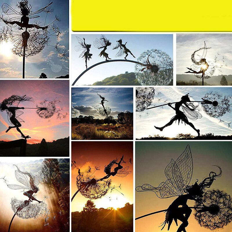 Unique and Magical Metal Windmill Outdoor Patio Lawn Garden Decoration 2022 Outdoor Wind Spinner Wind Collector Catcher