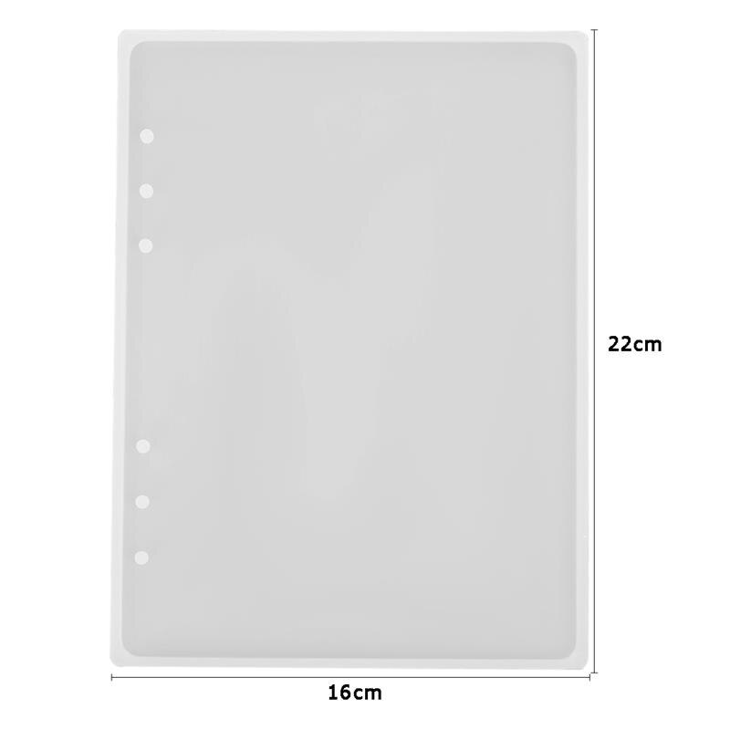 1PC A5 A6 A7 Notebook DIY Handcraft Silicone Mold Expoxy Tools Resin Molds For Jewelry Craft Book Resin Craft Molds: A5