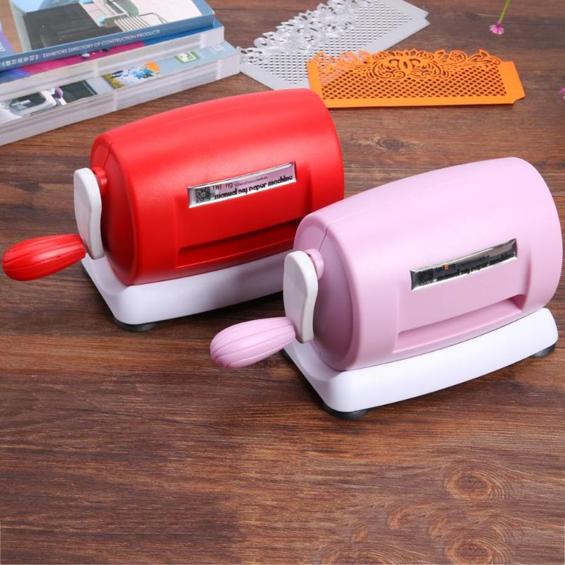 DIY Plastic Papier Snijden Embossing Machine Craft Scrapbooking Album Cutter Stuk Gestanst Gestanst Machine