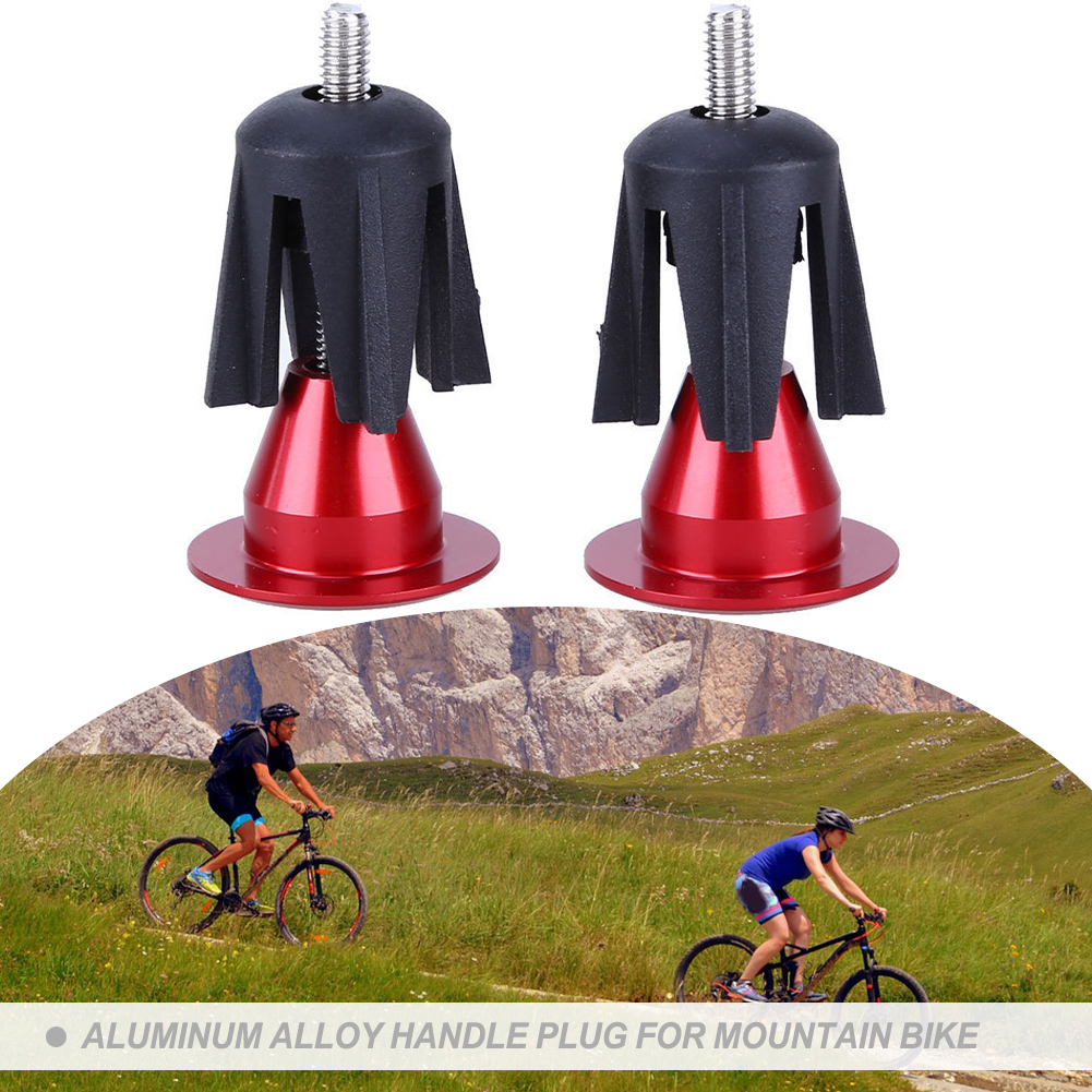 Bloqueo de expansión para bicicleta de montaña, manillar de aleación de aluminio, accesorios para bicicleta, tapones de extremo de barra, accesorios para bicicleta de montaña