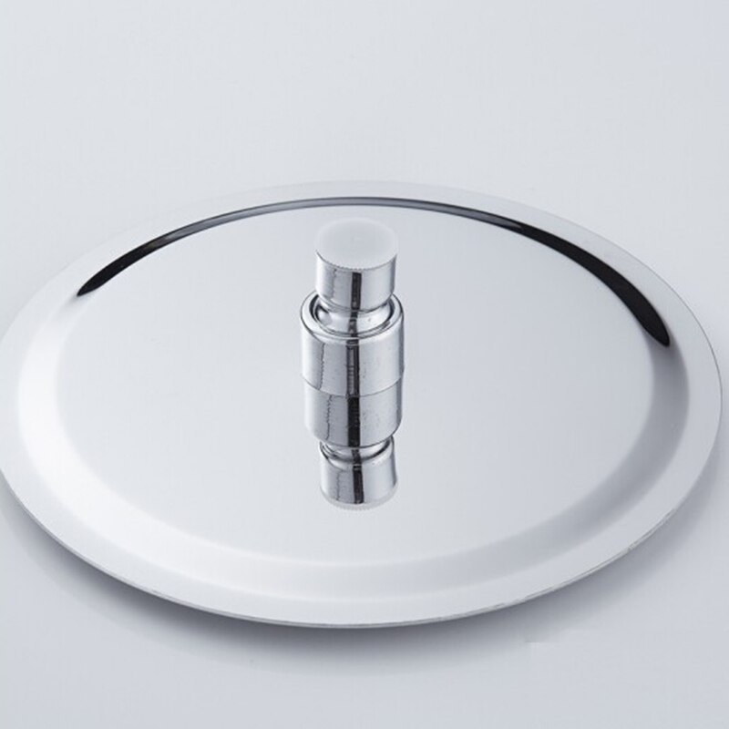 Ronde vierkante roestvrijstalen douchekop regendouchekop regendouche chroom hoge druk chuveiro badkraan ducha