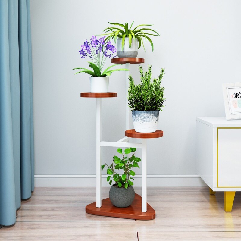 Suspendus orchidée étagère salon chambre fleur support multi-couche intérieur spéciaux en fer forgé balcon fleur support étagère maison