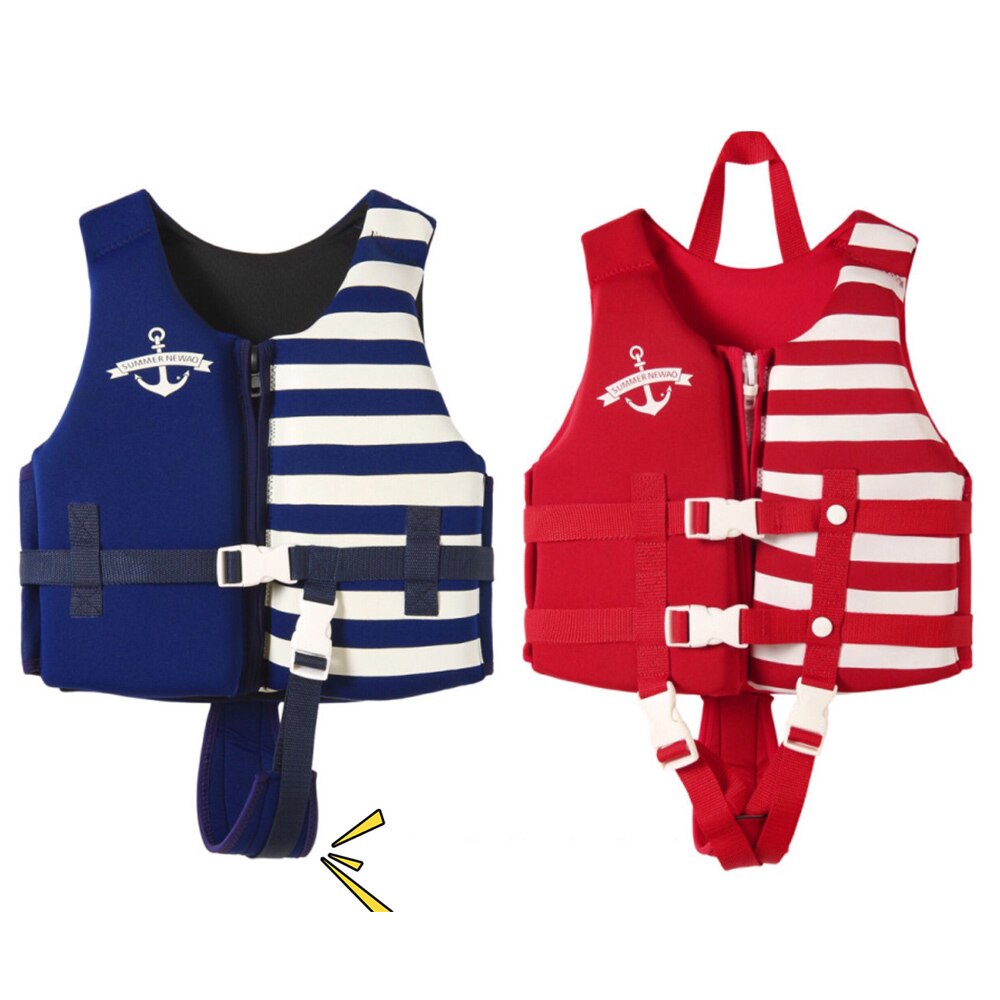 Newao chaleco salvavidas de entrenamiento infantil neopreno EPE Buoyancy chaleco salvavidas para bebés niños Chaleco de natación para pesca en Kayak