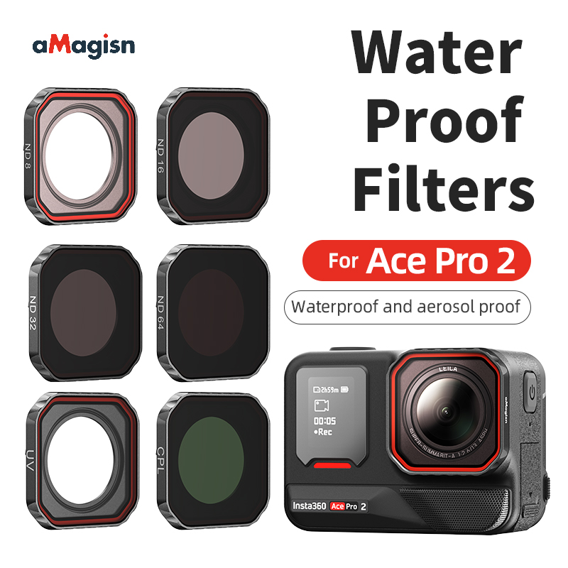 Für Insta 360 ACE PRO 2 Objektiv Filter MCUV CPL ND Makro Nacht Polarisator Kamera Objektive für Insta 360 Ace Pro 2 Filter Zubehör
