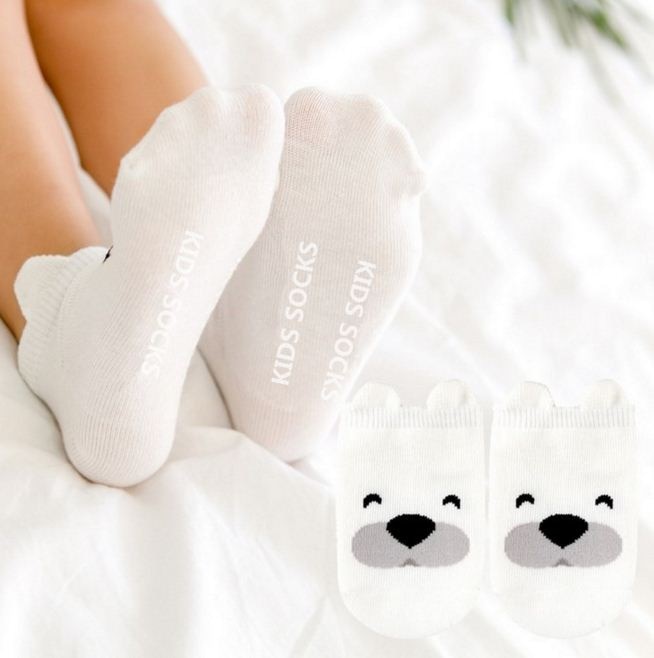 Baby Girls Socks Cotton Cartoon Little Children Cute Socks for Kids Boys Non-Slip Floor Socks Breathable Socks