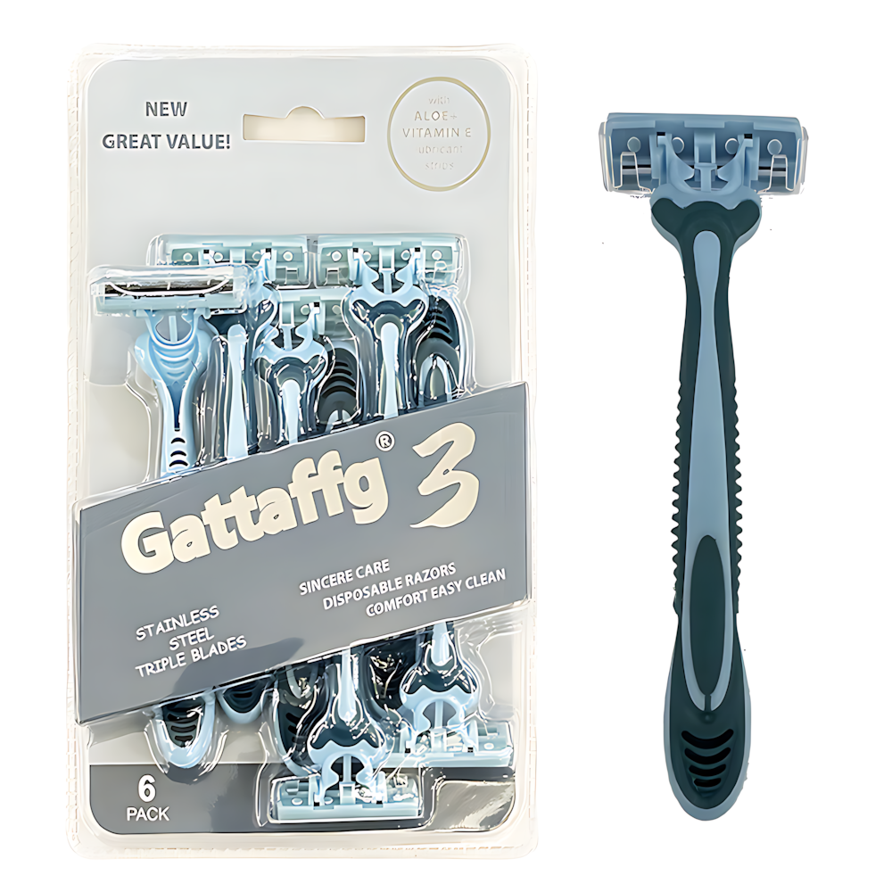 Men Beard Razors Disposable,Blade Razors with Lubr... – Vicedeal