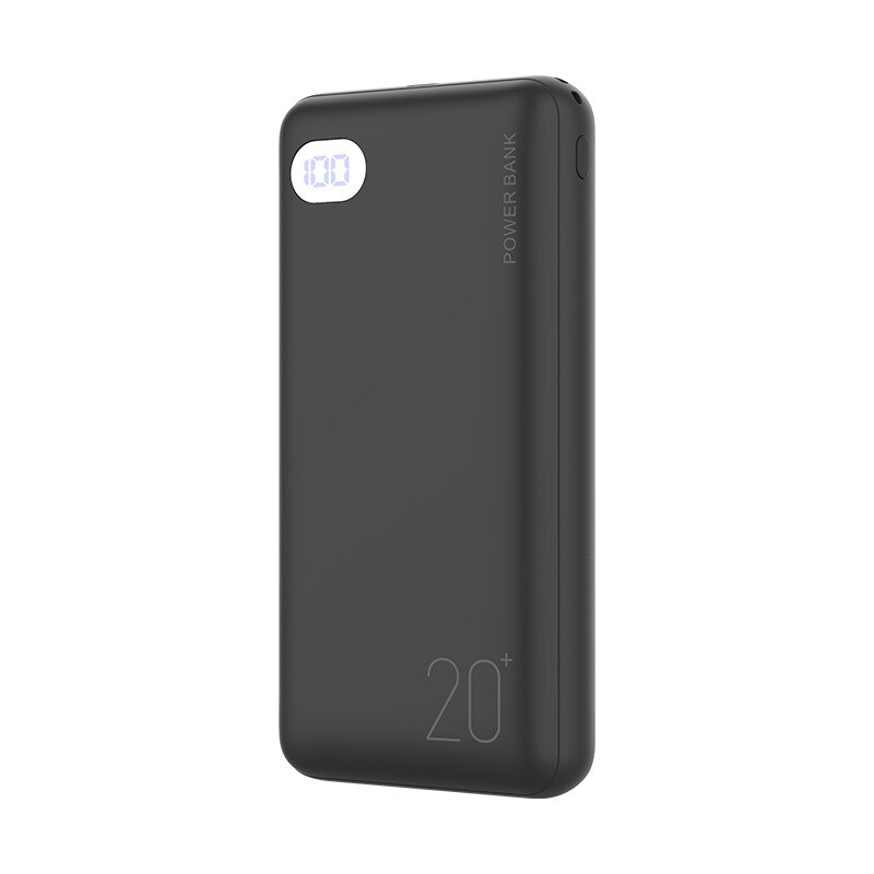 la moda potenza Banca 20000mAh caricabatterie portatile esterno Powerbank 2.1A caricabatterie per telefono con Schermo a portato a ricarica rapida per smartphone