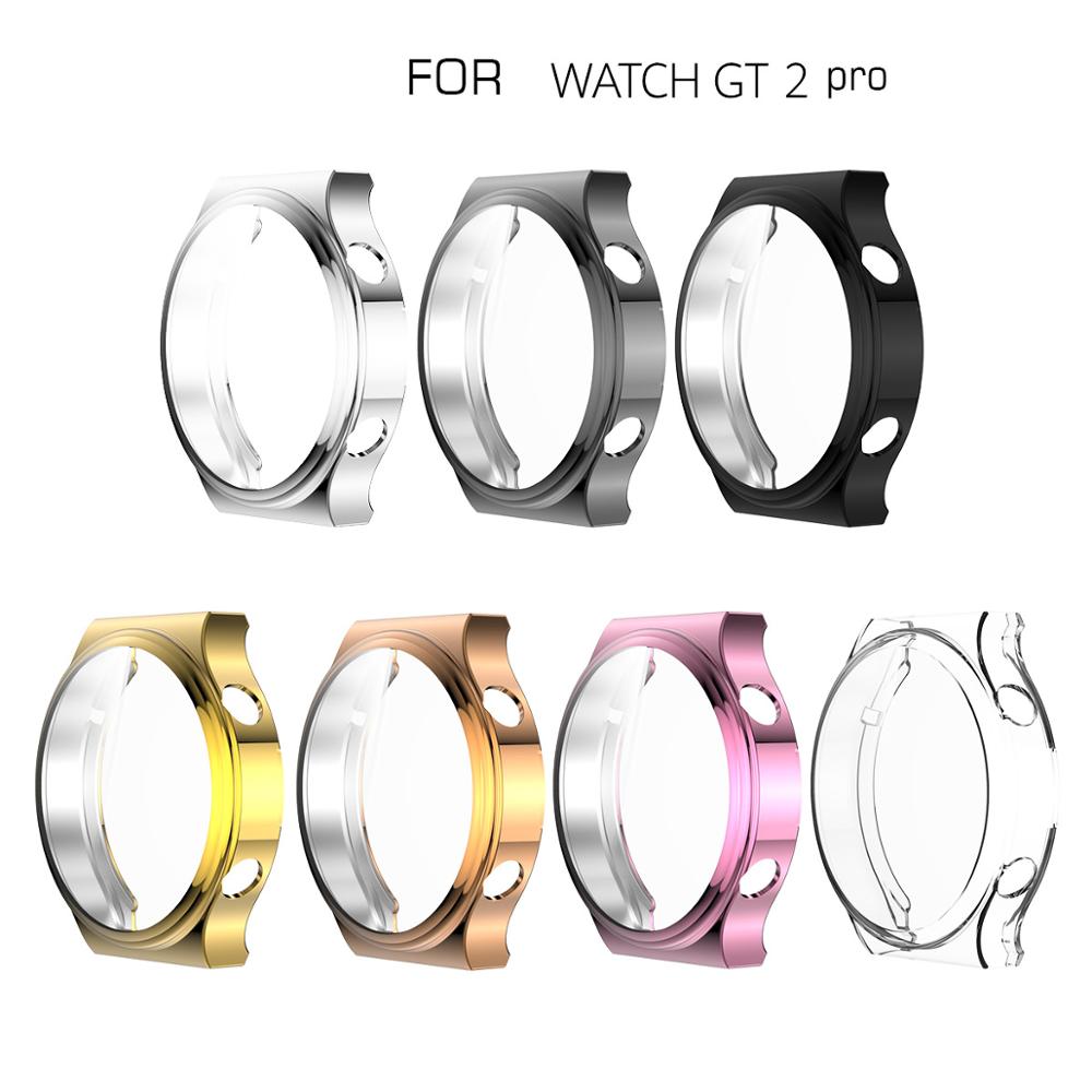 TPU Soft Full Screen Protector Case For Huawei Watch GT 2 Pro Shell Edge Frame GT2 pro Protective Bumper Cover