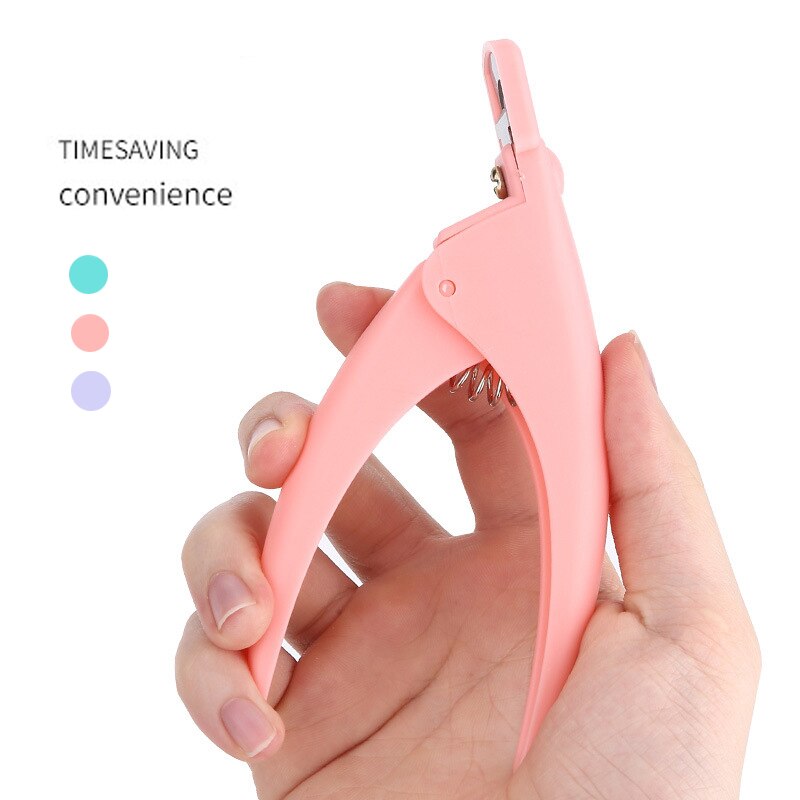 Coupe-ongles carré/rond/français, 1 pièce, coupe-ongle U Word, faux ongles Macaron, outils de manucure à faire soi-même