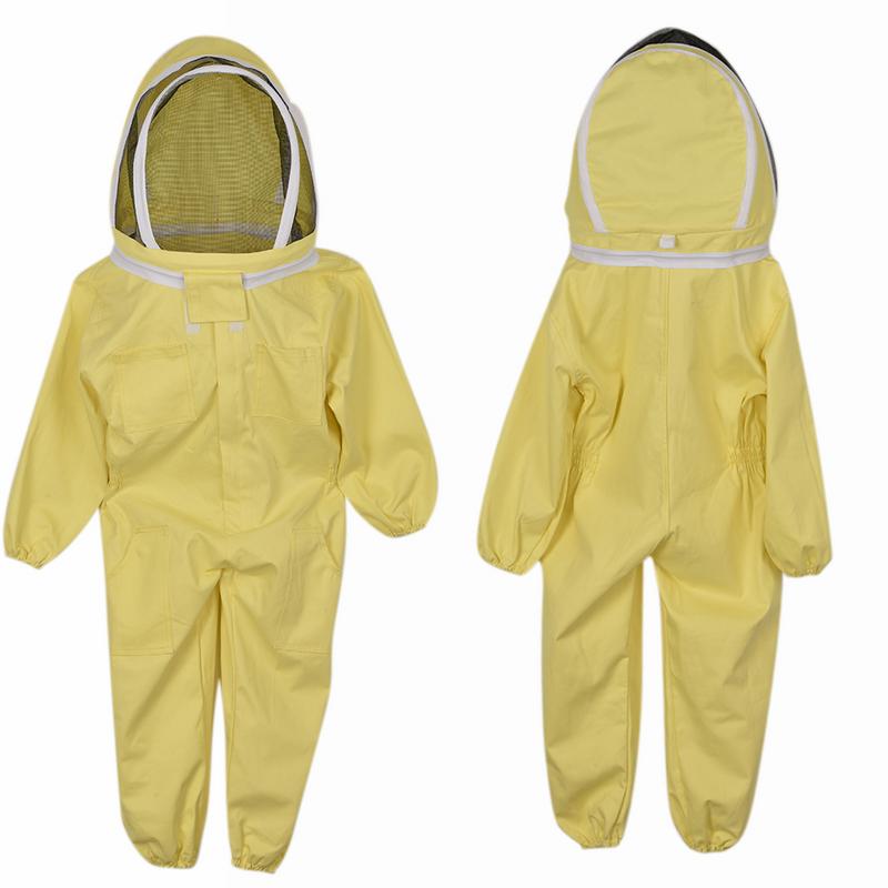 Petite taille 120-130cm Apiculture Apiculture outils abeille vêtements de protection Apiculture costume pour apiculteur Apiculture uniformes costume