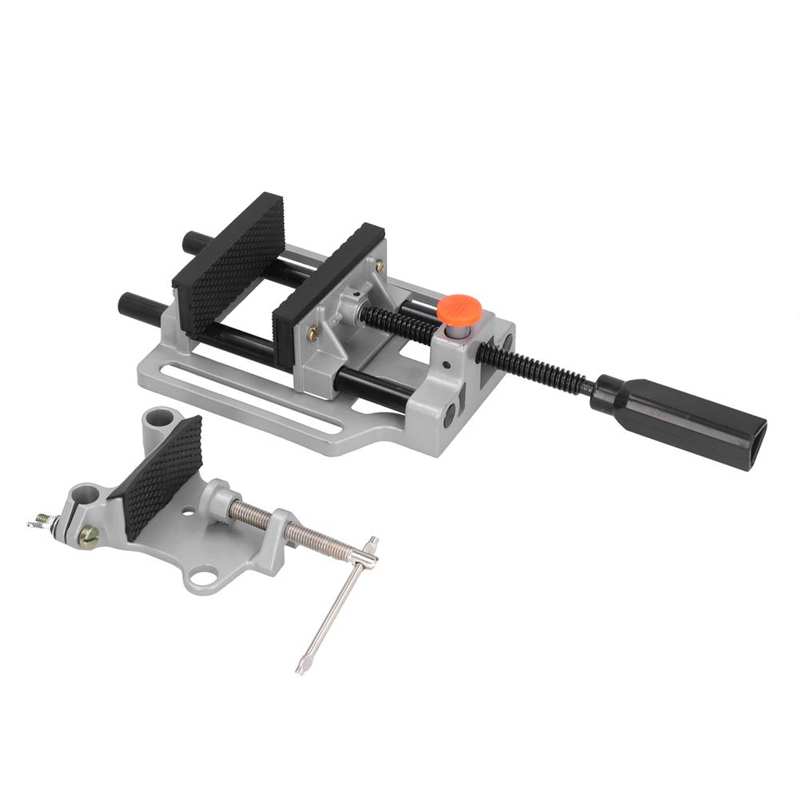 Clamp Press Vise Flat Push Clamping Bench Drilling Vice Machine Hand Operated Tools Drilling Clamp Machine Vice