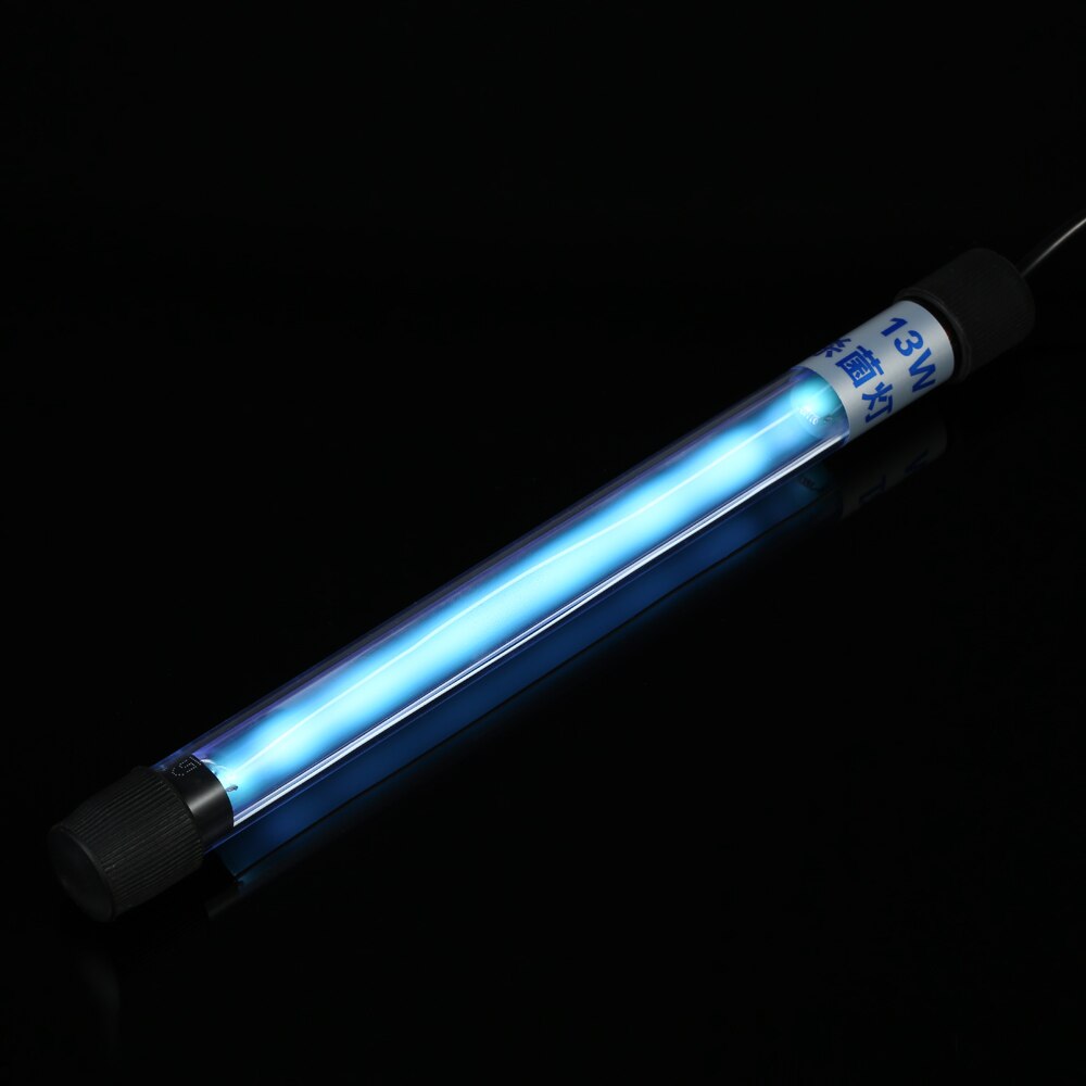 13w uv -valon sterilointilamppu upotettava ultraviolettisteriilisaattorin veden desinfiointi akvaariokalan altaalle  ac110-120v