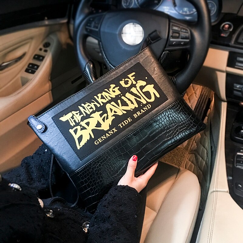Tidog Einfache kortikale hipster mit IPAD kupplung tasche