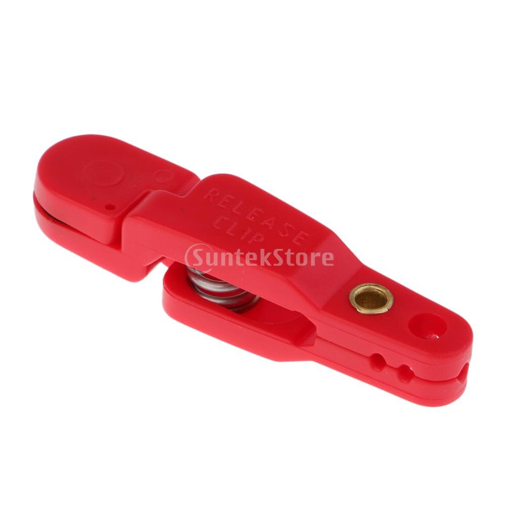 7 Stuks Snap Trolling Release Clips Voor Schaafmachine Board Offshore Downrigger In Ringen Vissen Accessoires: Red 1pc