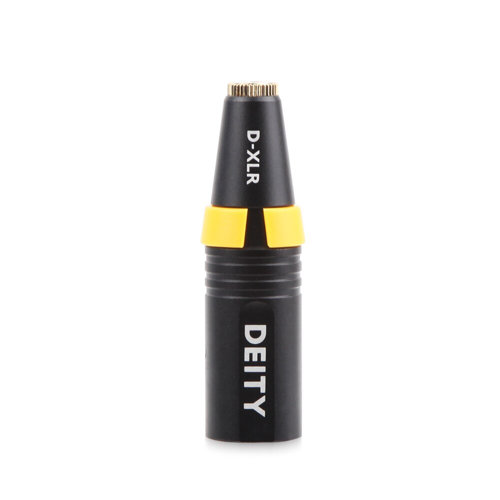 Deity D-XLR Adapter Cable for V.Lav V-mic D3 Pro Location Kit Convert 3.5mm TRS Microphone to 3 Pin XLR Output Mic Accessories