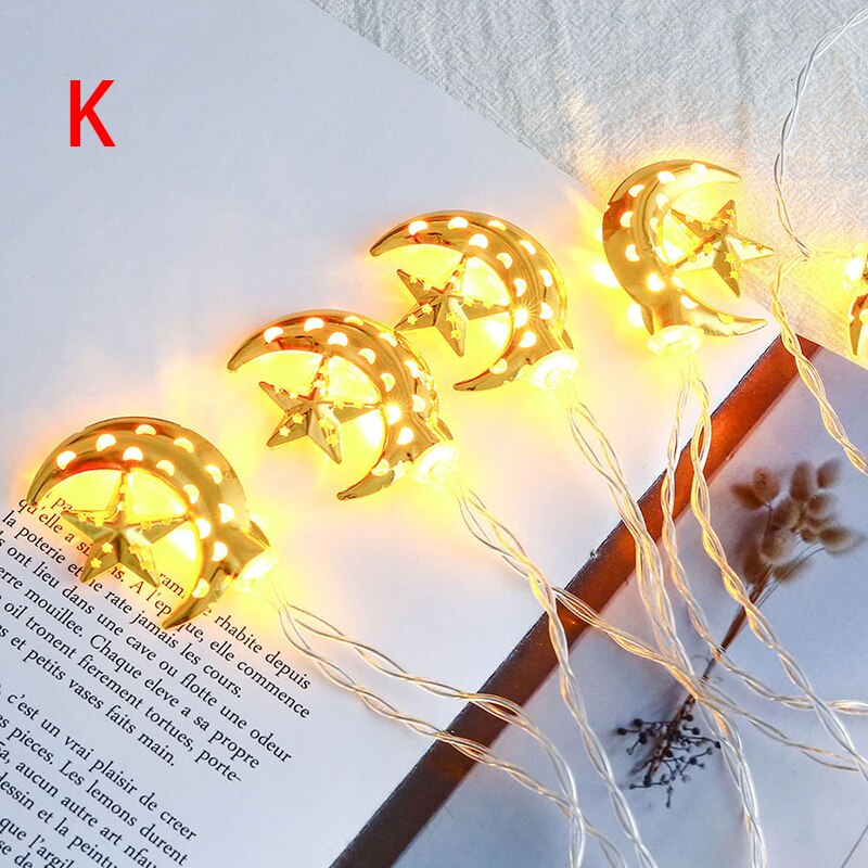 1.5M 10 LED Lights Starry String USB Lights Fairy Micro Moon Star LED Transparent Wire for Party Christmas Wedding: K