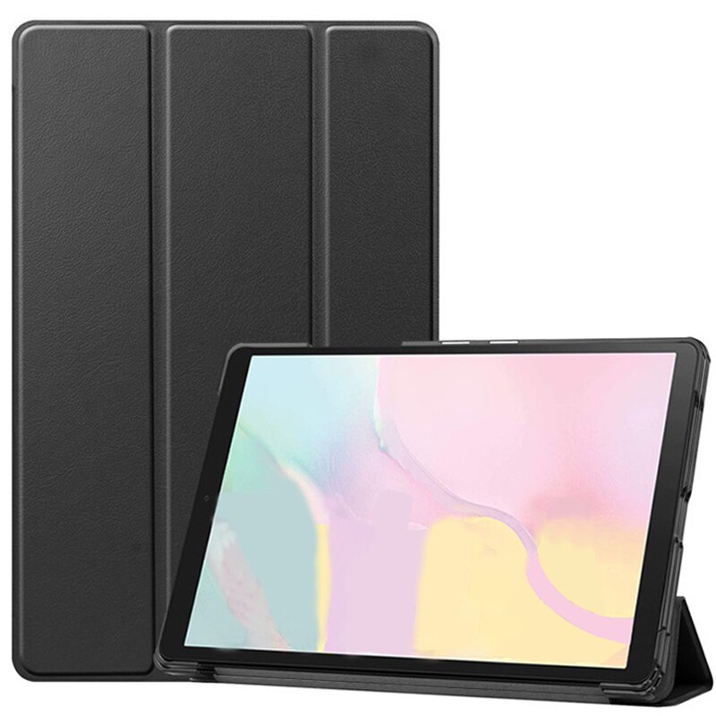 Funda de cuero PU para Samsung Tab E 9,6, SM-T560, para Galaxy Tab E 9,6, SM-T560, T561, SM-T560NU: Black