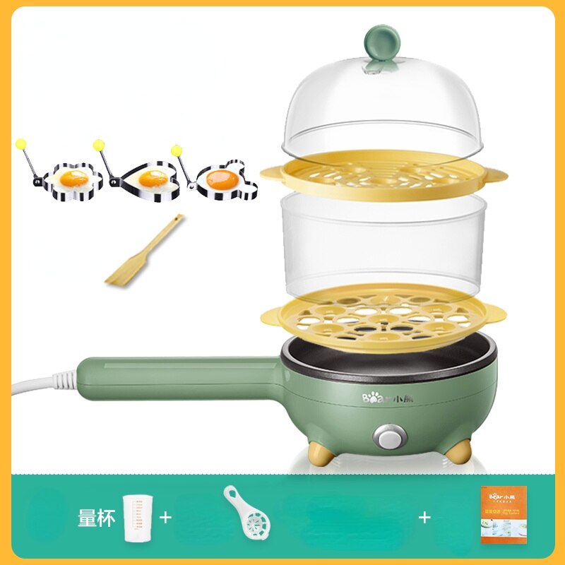 220V 350W Electric Frying Pan Non-stick Household Mini Portable Electric Breakfast Making Machine Multi Cooker