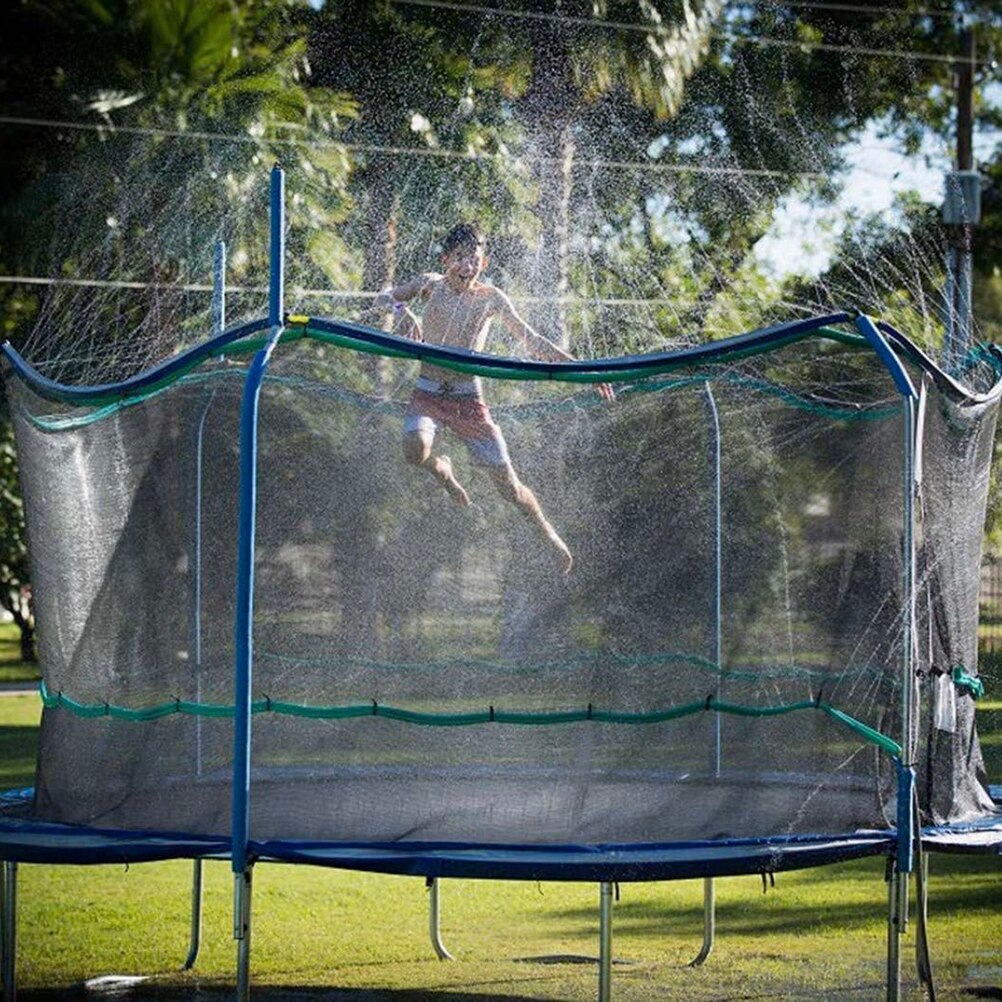 Summer Wasser Sprinkler GartenTrampoline Sprinkler Outdoor Garden Water Games Toy Sprayer Backyard Water Park Accessories