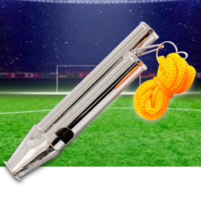 1Pcs Metal Whistle Coach Referee Outdoor Sport Rugby Whistle Emergency Security Outdoor Ball Sports Game Dog Trainning Whistle