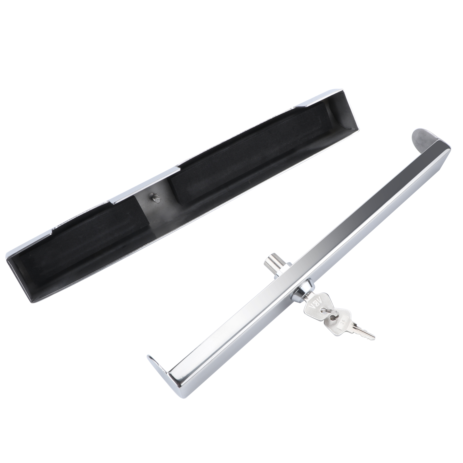 MARINE High Security Stainless Steel Boat Marine Outboard Motor Engine Lock 300mm Quick Release/Install Secures with Keys