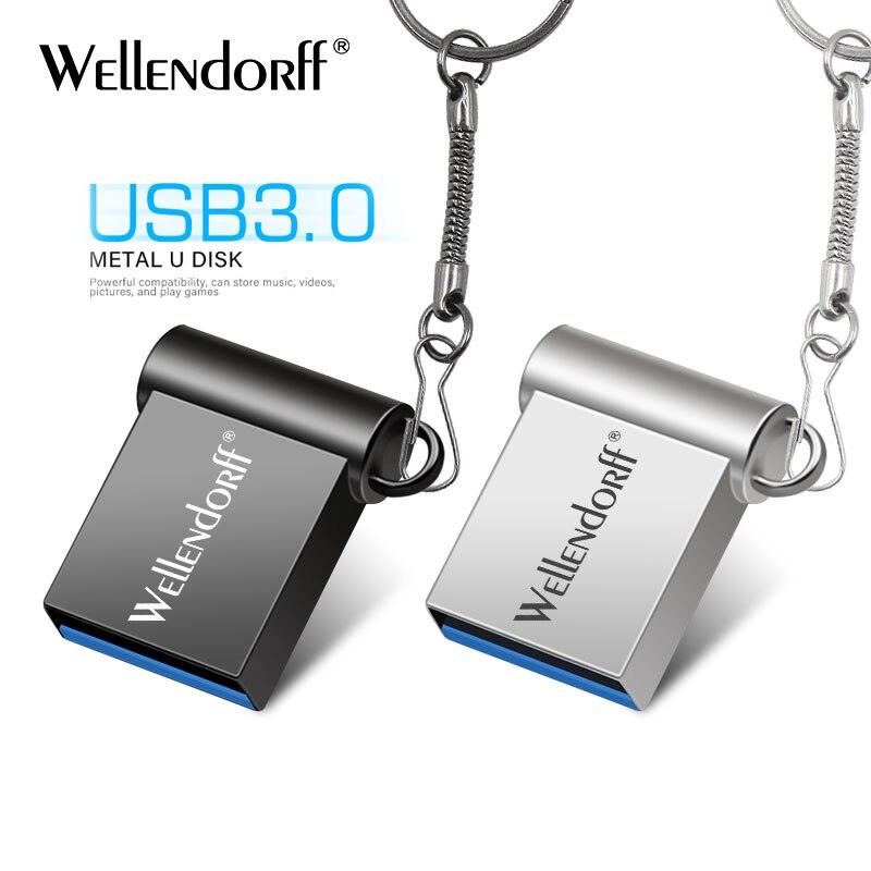 Metal super mini USB 3.0 Stick high speed 8GB 16GB 32GB 64GB 128g breal capacity usb3.0 Pendrive Flash Memory stick