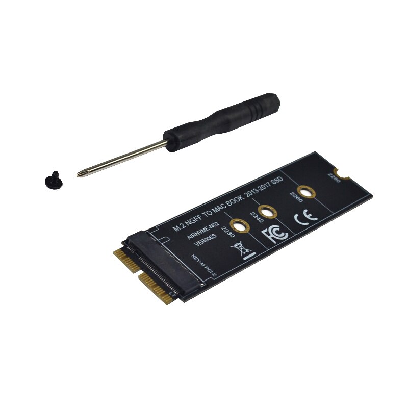 Ssd Adapter Connectors M2 To Ssd For Air M.2 M Key Pcie X4 Ngff To Ssd For Apple Laptop