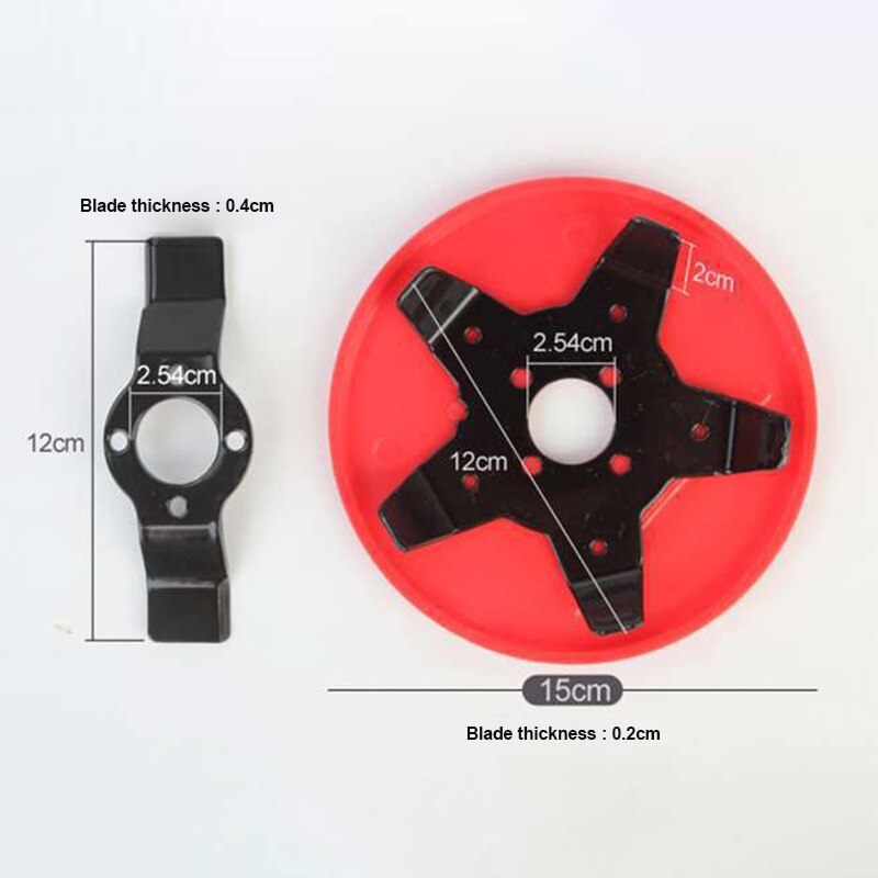 Weeding Disc Lawn Mower Weeder Plate Wet Dry Multifunction Weeding Head Grass Trimmer LB88