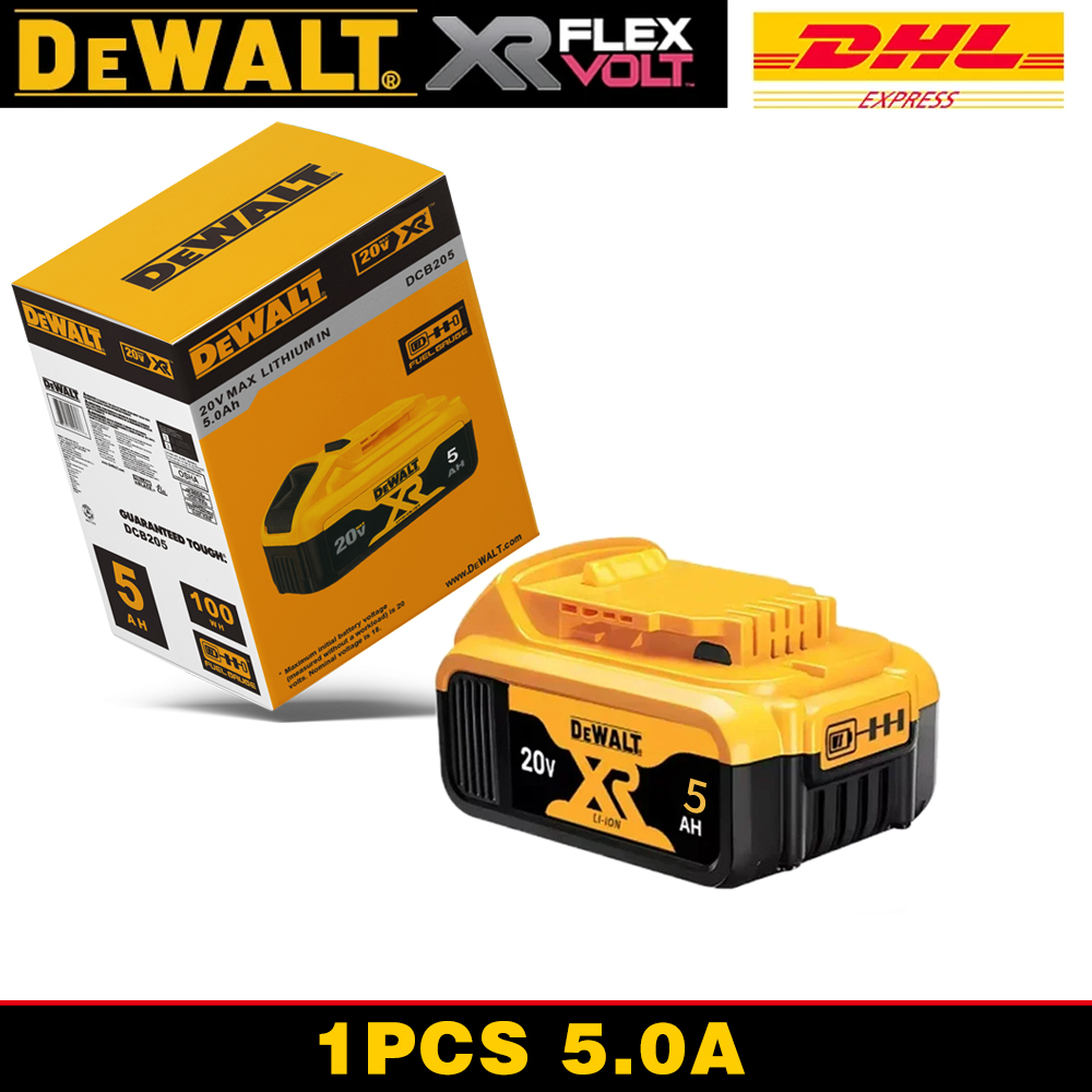 DEWALT original 18V, 6.0AH, DCB115, DCB118, DCB205, DCB200 battery charger, fast charging, lithium battery, tool battery: Light Grey