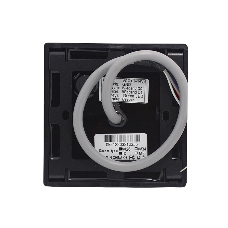 ZK KR600 Access Control RFID Card Reader 125Khz Proximity Card Reader Waterproof Wiegand 26 34 Reader For Access Control System