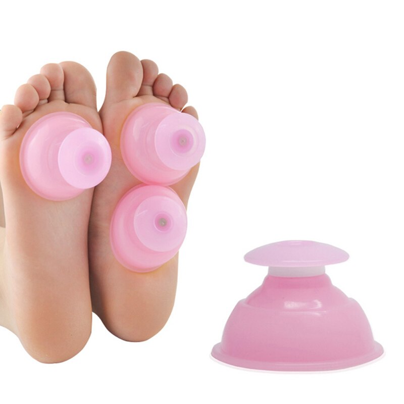 1Pcs Vochtvanger Anti Cellulite Vacuüm Cupping Cup Siliconen Familie Facial Body Massage Therapie Cupping Cup Set