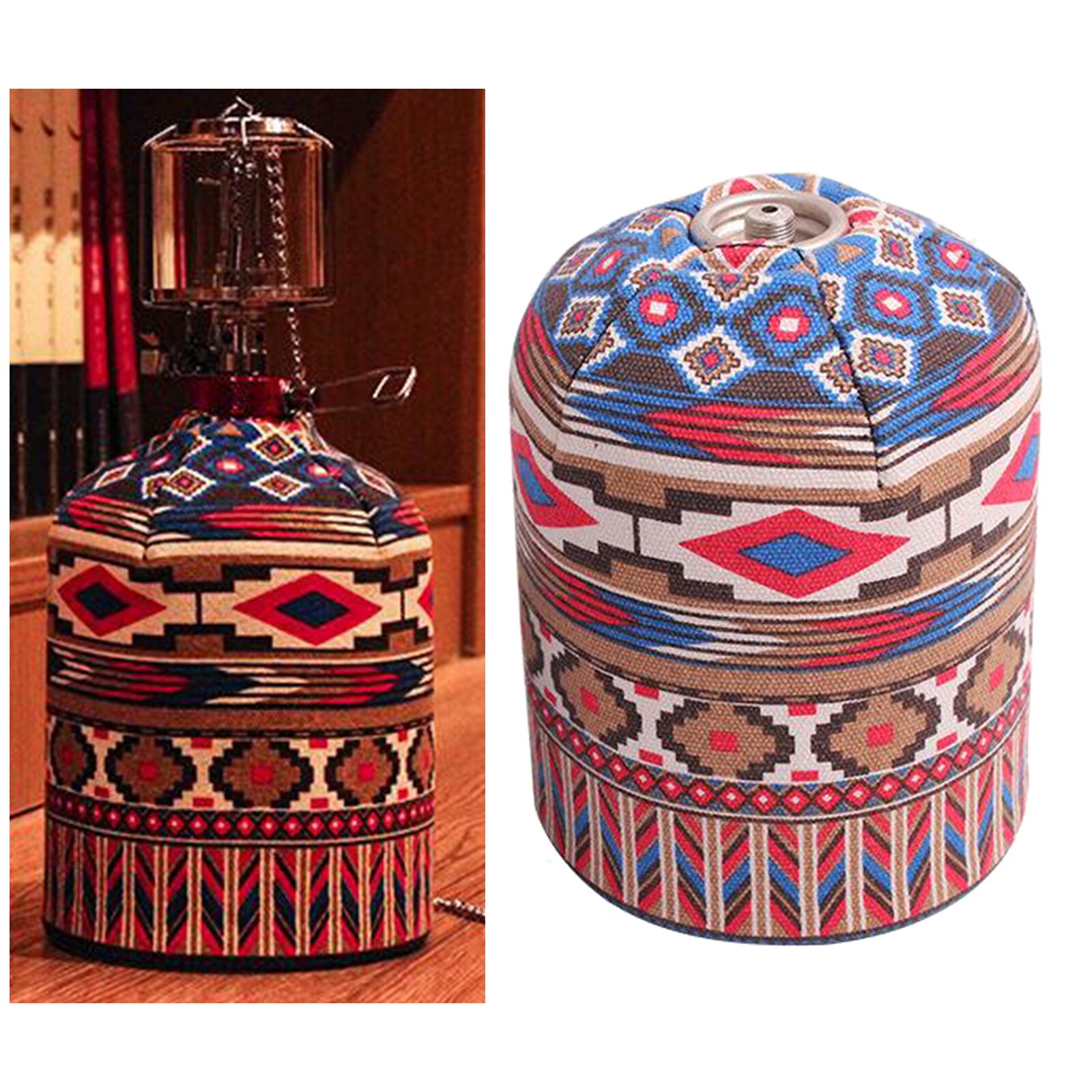 Durable Outdoor Fuel Cylinder Cover Storage Bag Camping Hiking 450g Gas CanisterProtection Protective Stylish Storage Pouch