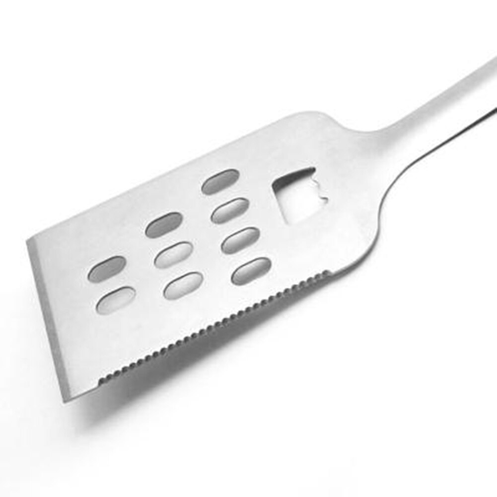 4pcs Stainless Steel BBQ Grilling Utensil Tool Set Camping Outdoor Heavy Duty Grill Camping Cookware Accessories