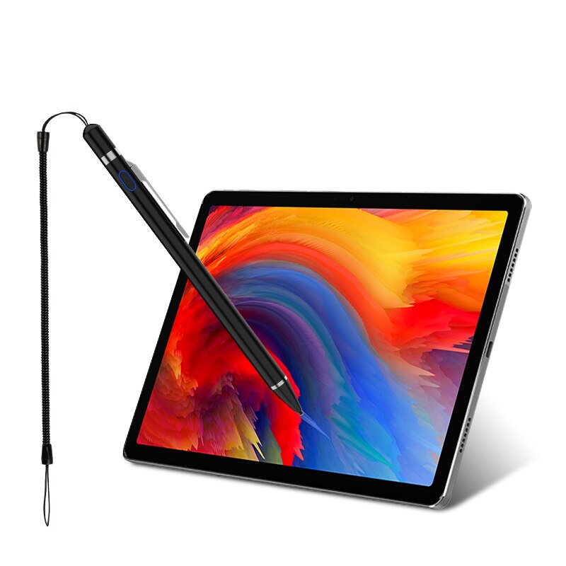 Stylus pen til lenovo tab  m8 m10 fhd plus 2nd gen tb -x306x x606f x505f x605f 8505f 8705f tablet touch pen med fjederreb etui