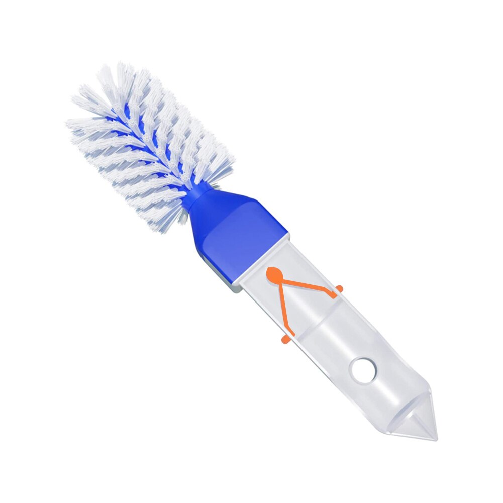 10 Inch Durable Corner Brush Easy Install Spa Lightweight Swimming Pool Plastic Dirt Removal Handheld Cleaning Tool Scrubber