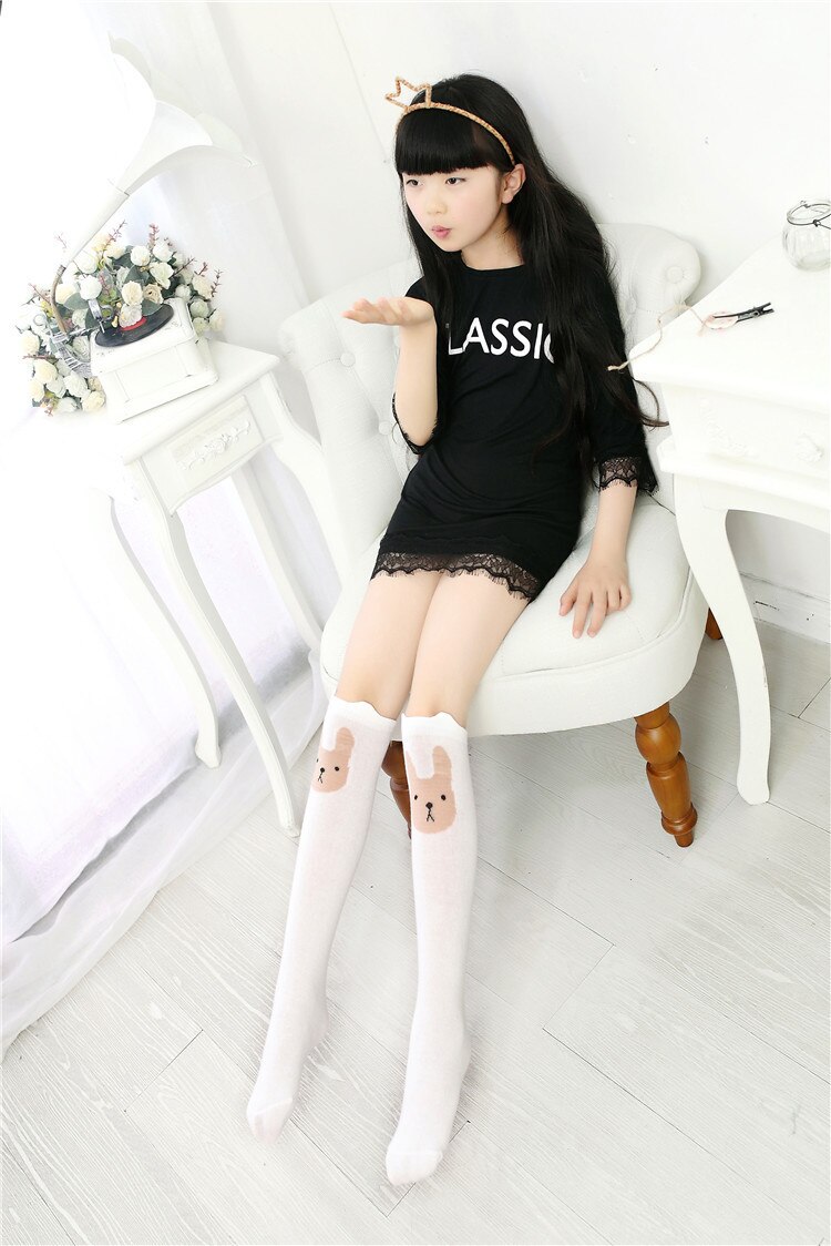 Girls winter/Autumn Pantyhose Kids Tights Stocking Cotton Baby Boys Tights Stockings Toddler cartoon Pantyhose For 3-12 Y