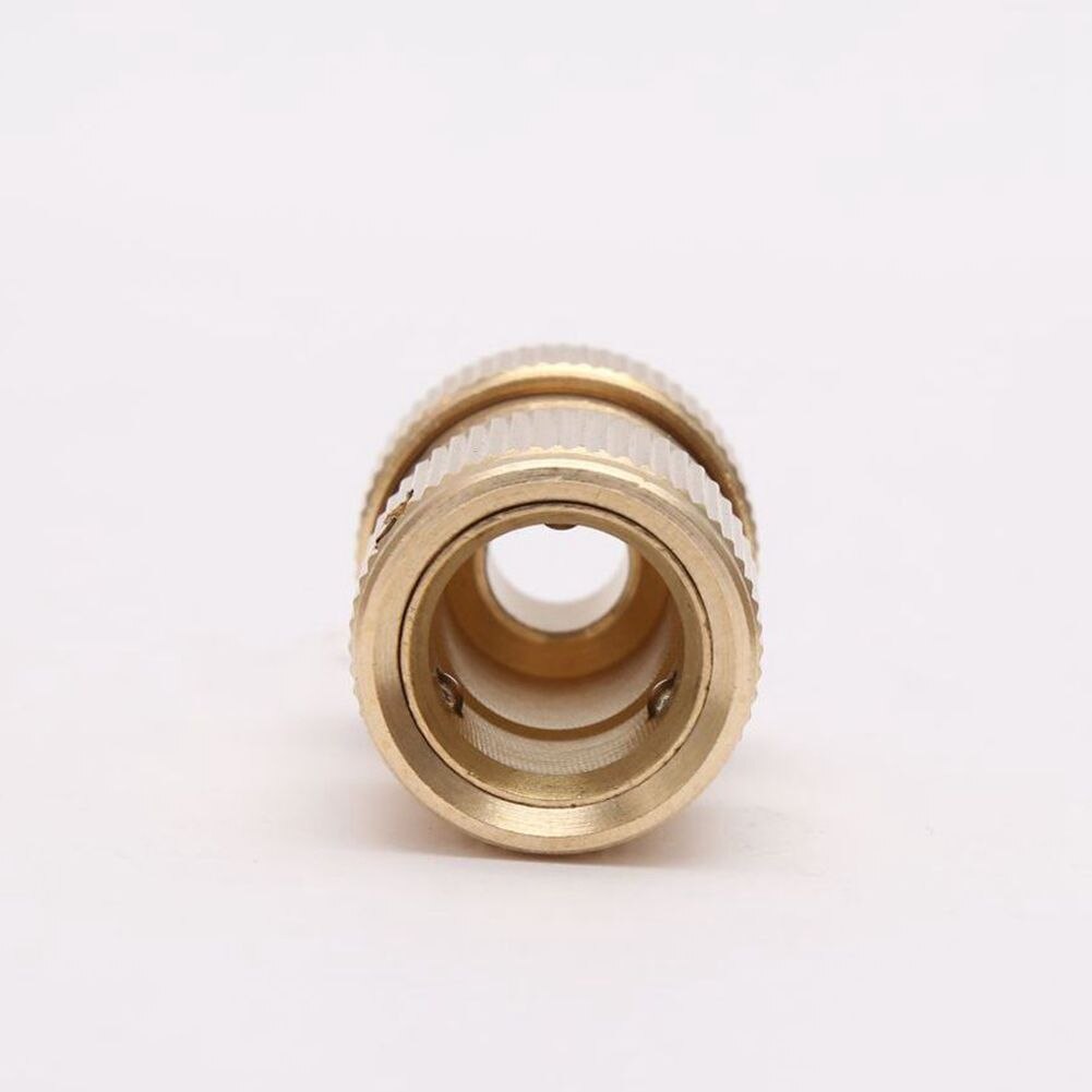 DSHA Metal Garden Water Hose Connector Can Be Through Water Pipe Connector Accessories Watering Garden Hose Connector