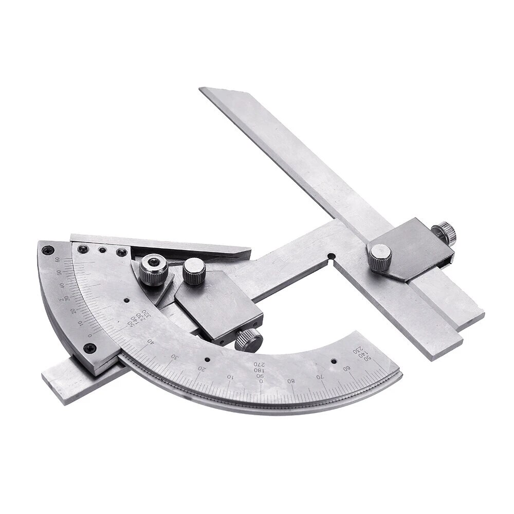 0-320 Degrees Precision Vernier Angle Ruler Universal Bevel Protractor Measuring Finder Woodworking Measuring Tools