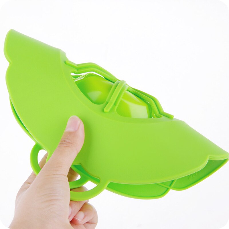 The Anti-Overflow Silicone Pot Cover Medium Green Lid Silicone Cover