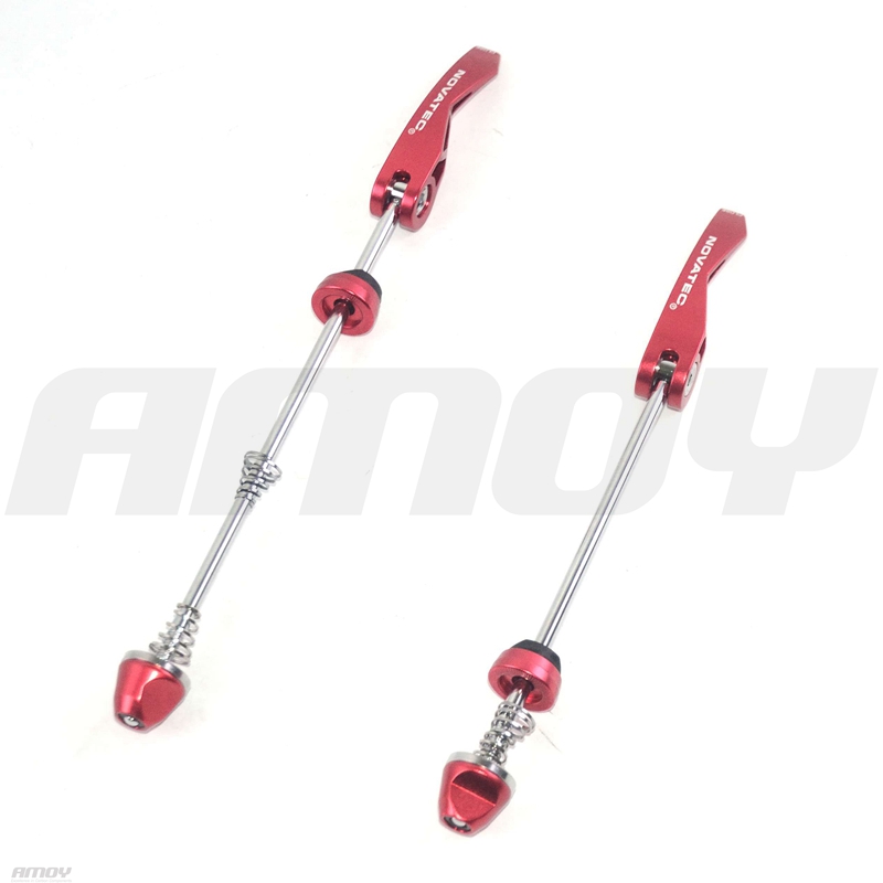 1 Pair Bicycle Skewers Ultralight Quick Release for MTB Road Bike Novatec QR